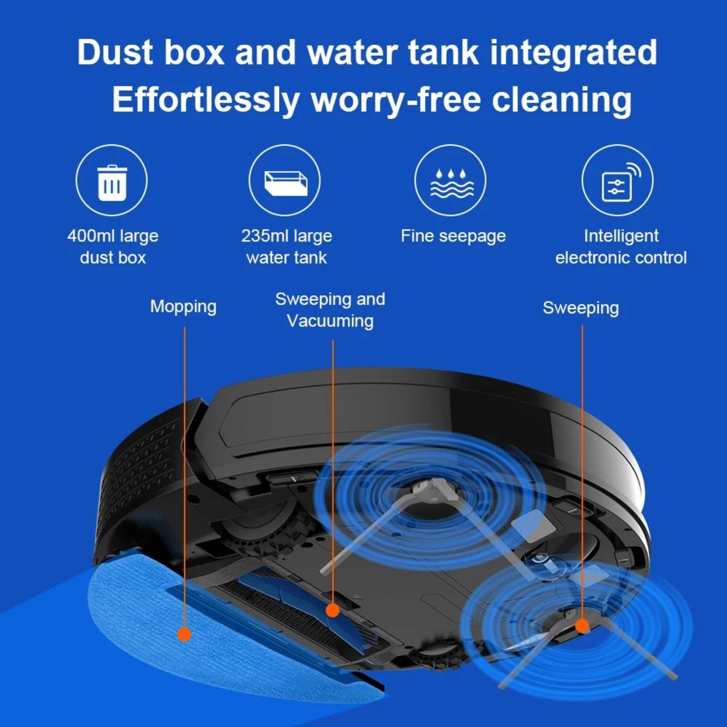 Smart Robot Vacuum Cleaner – Laser Lidar Navigation