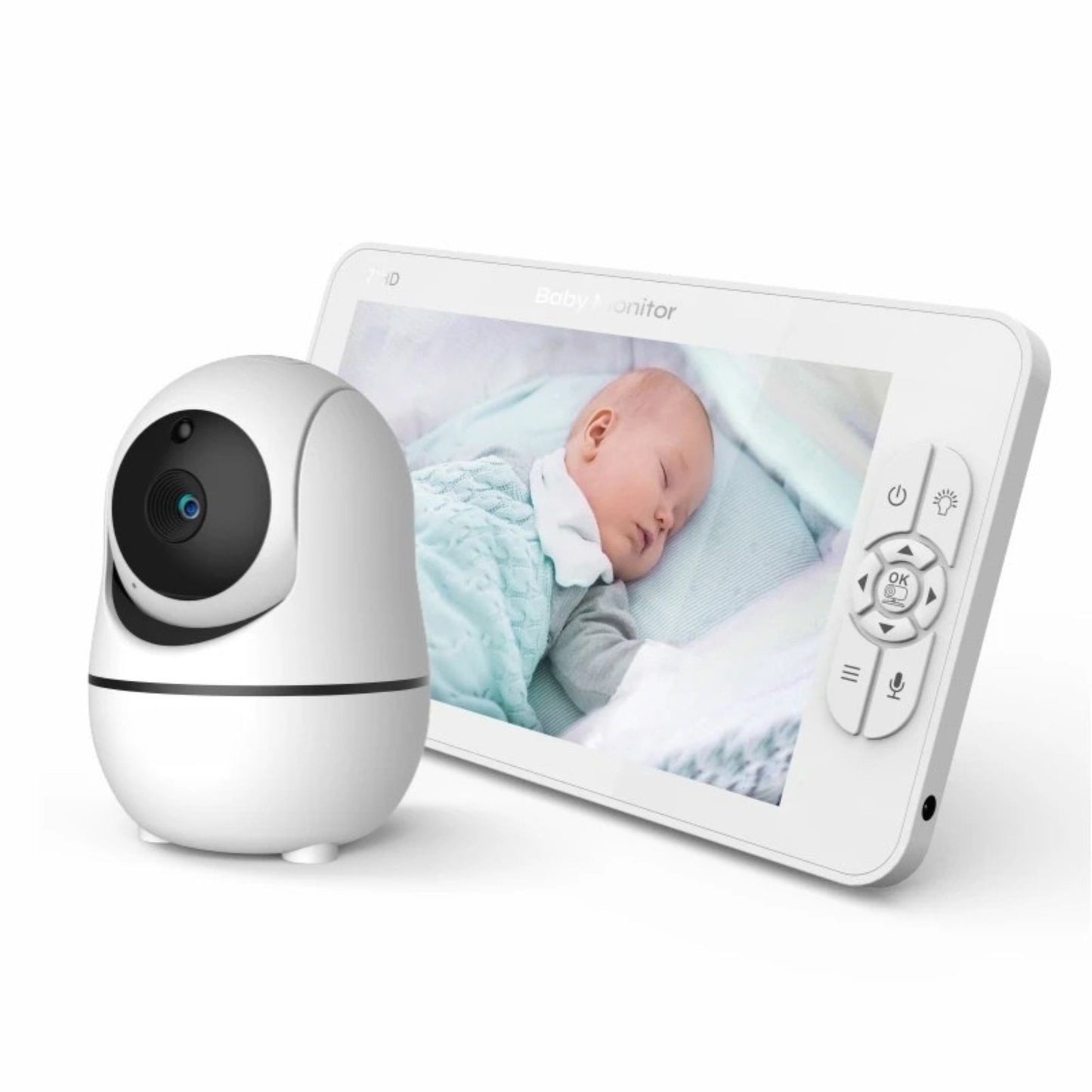 Baby Monitor 7" HD Split Screen
