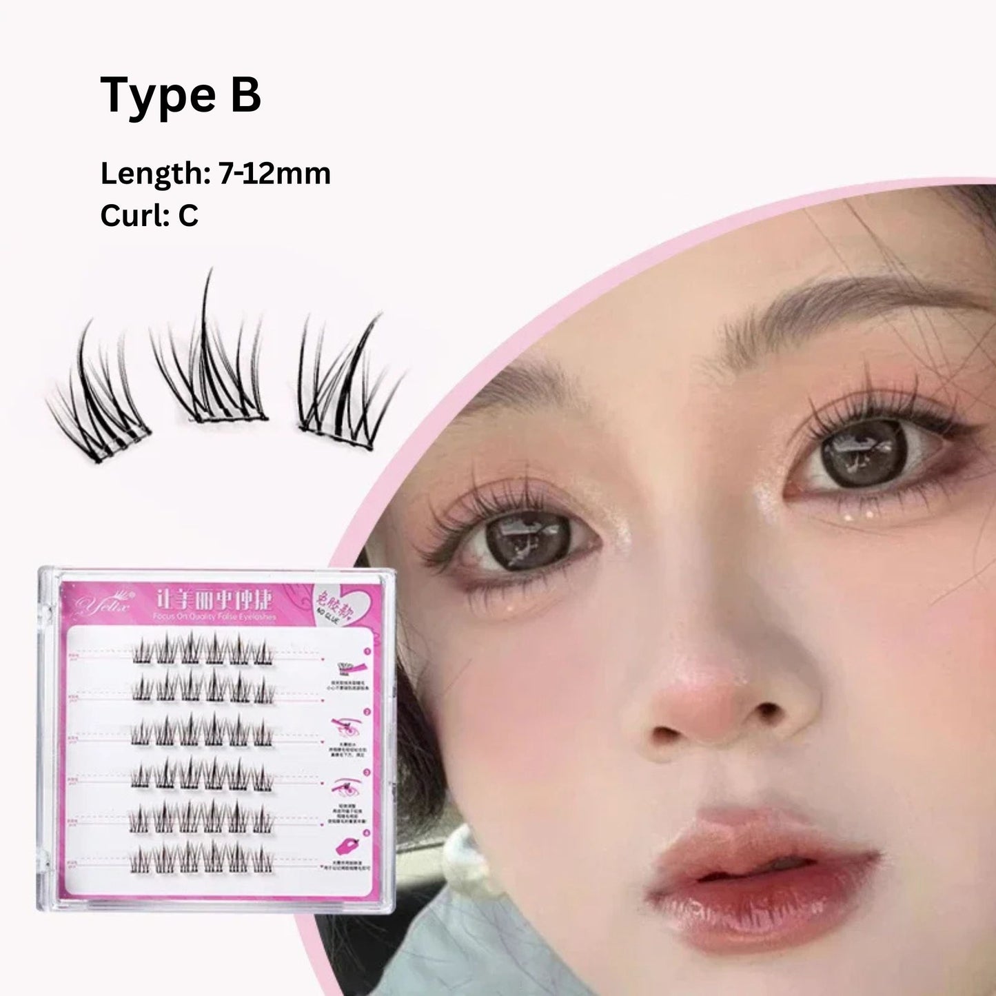 Self-Adhesive Reusable Lash