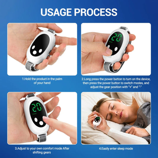 Smart Palm Sleep Massage Device