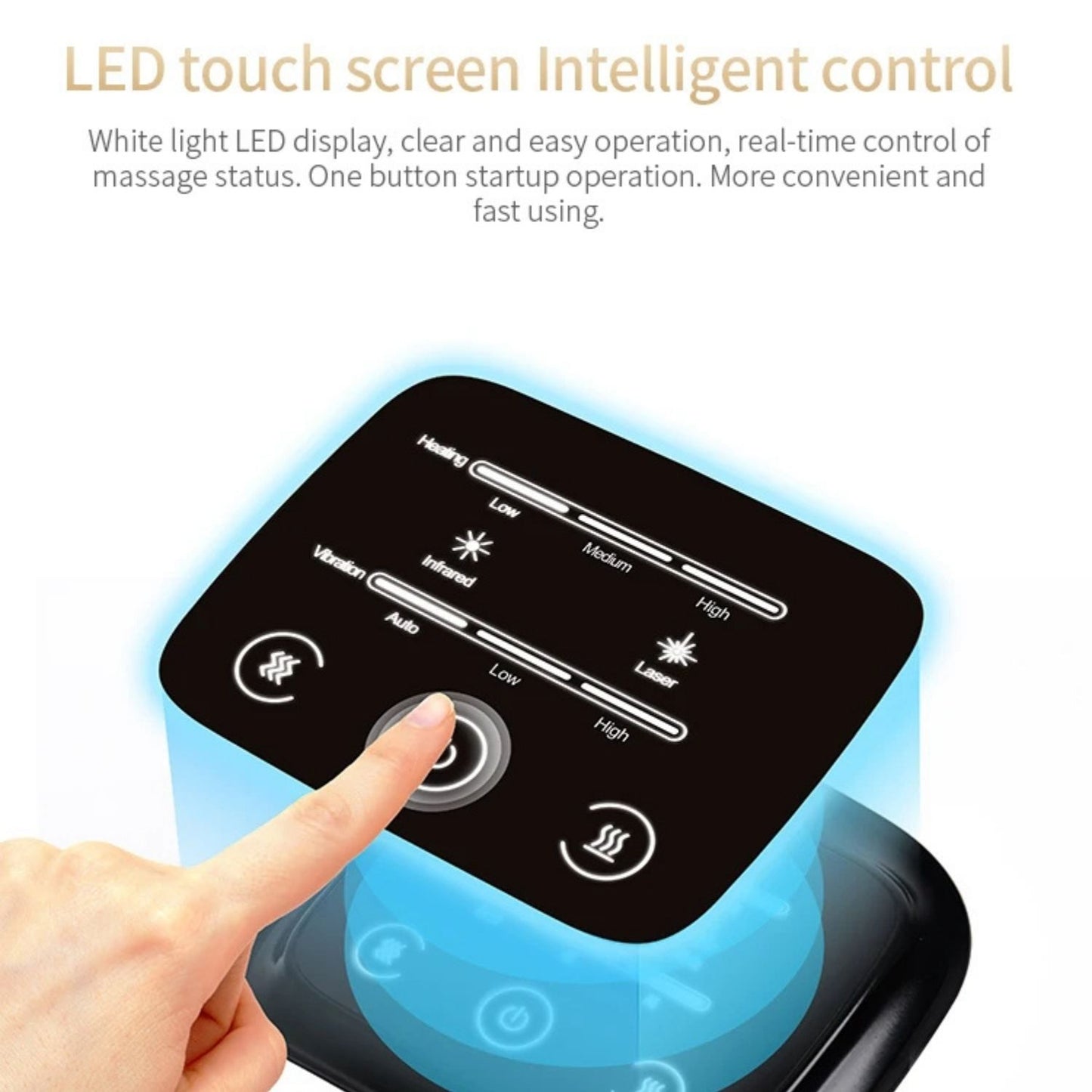 Portable Knee Massager Device