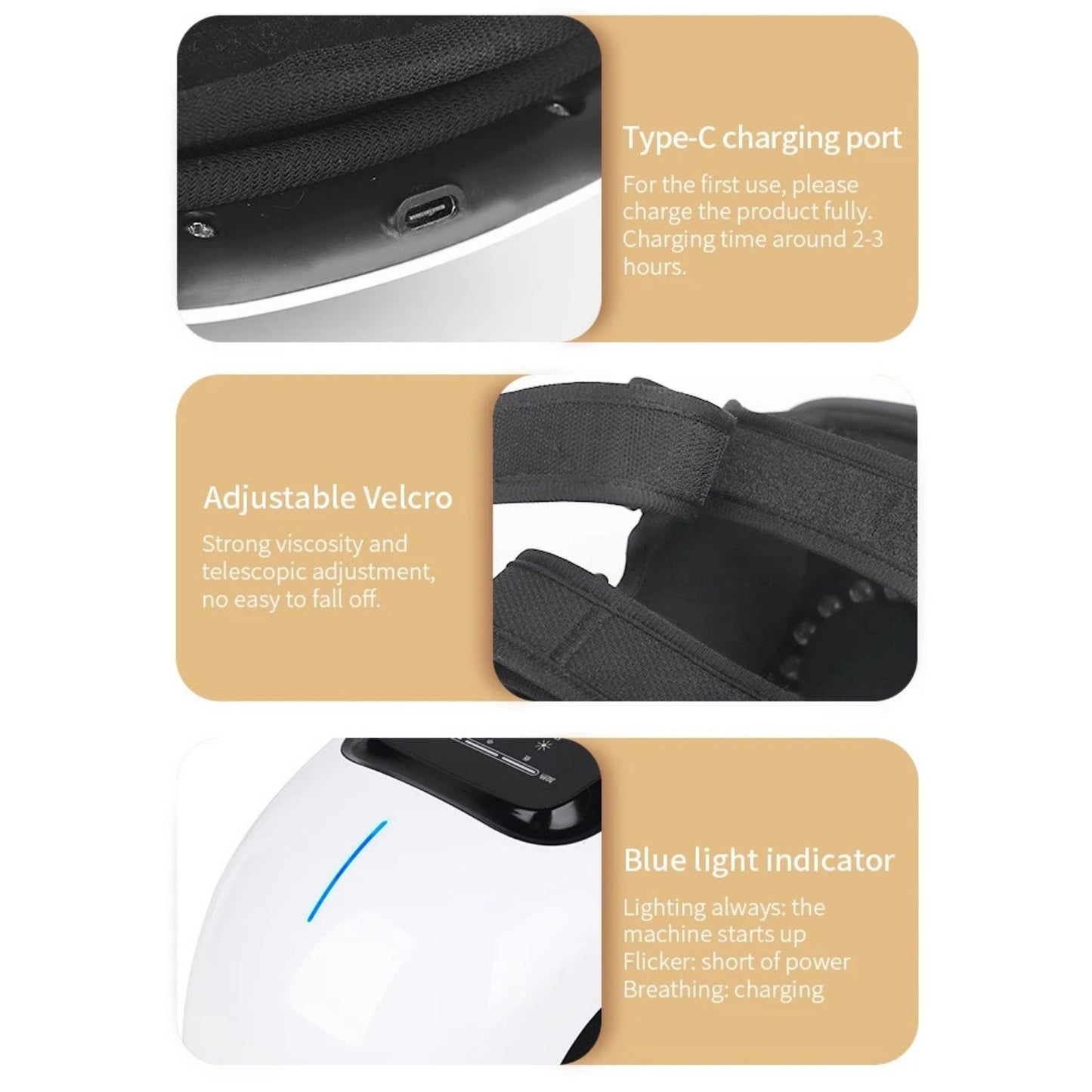 Portable Knee Massager Device