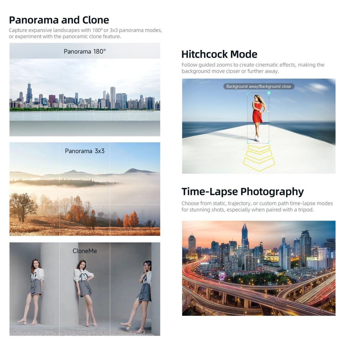 Handheld 3-Axis Smartphone Gimbal Stabilizer with Tripod, Remote & AI Tracking for iPhone and Android