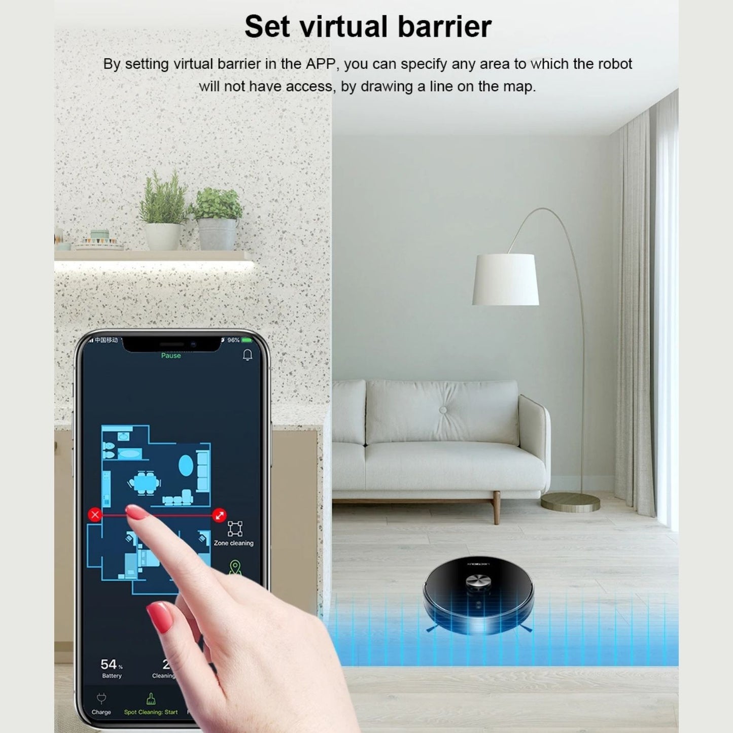 Smart Robot Vacuum Cleaner – Laser Lidar Navigation