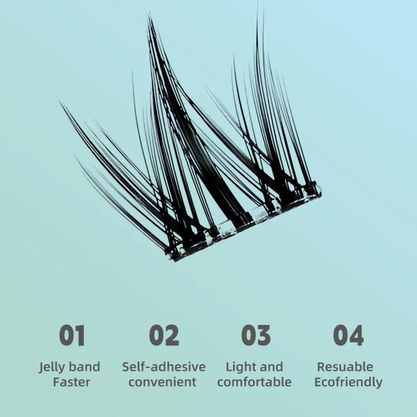Self-Adhesive Reusable Lash