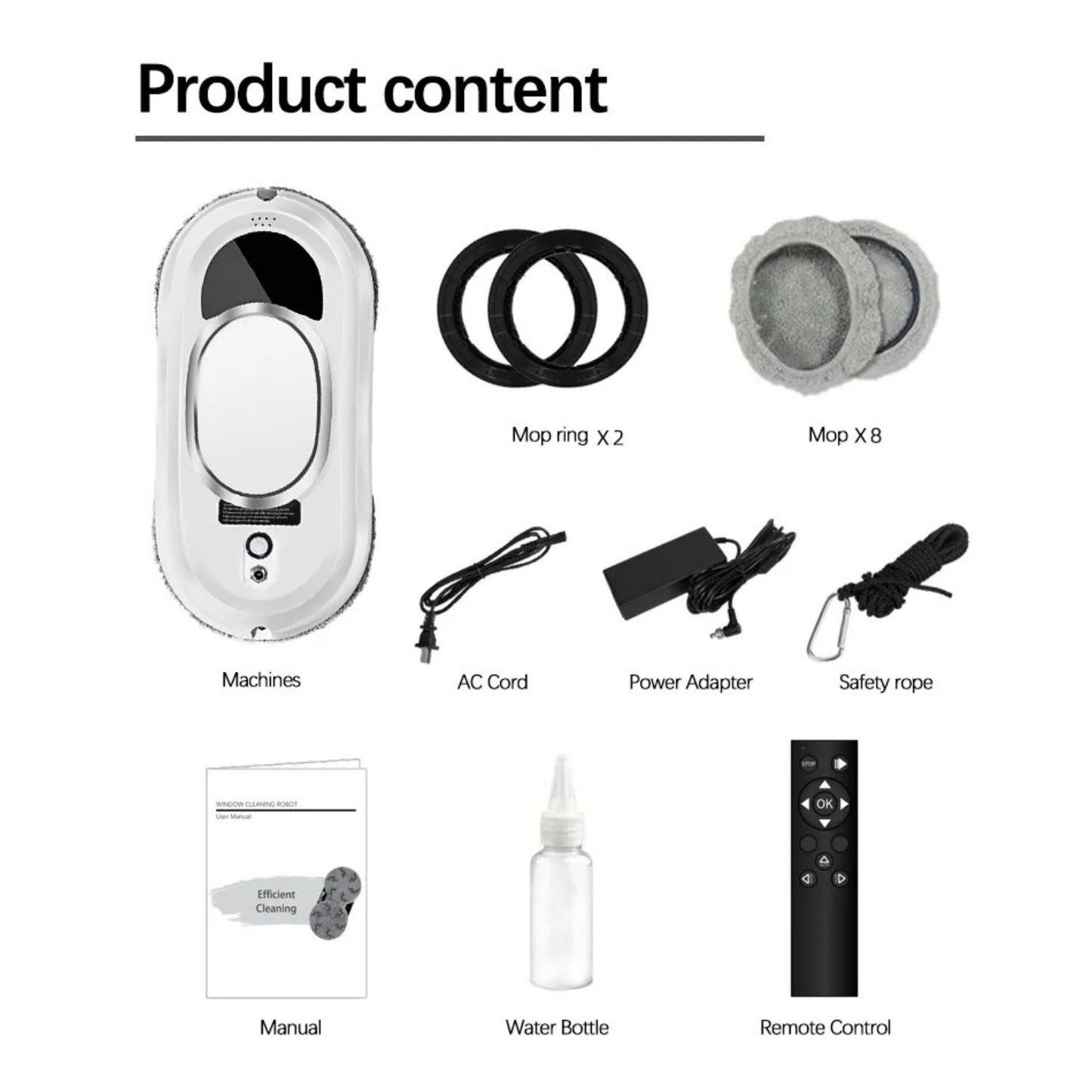 UPS Robot Window Cleaner – Smart Glass Cleaning Robot