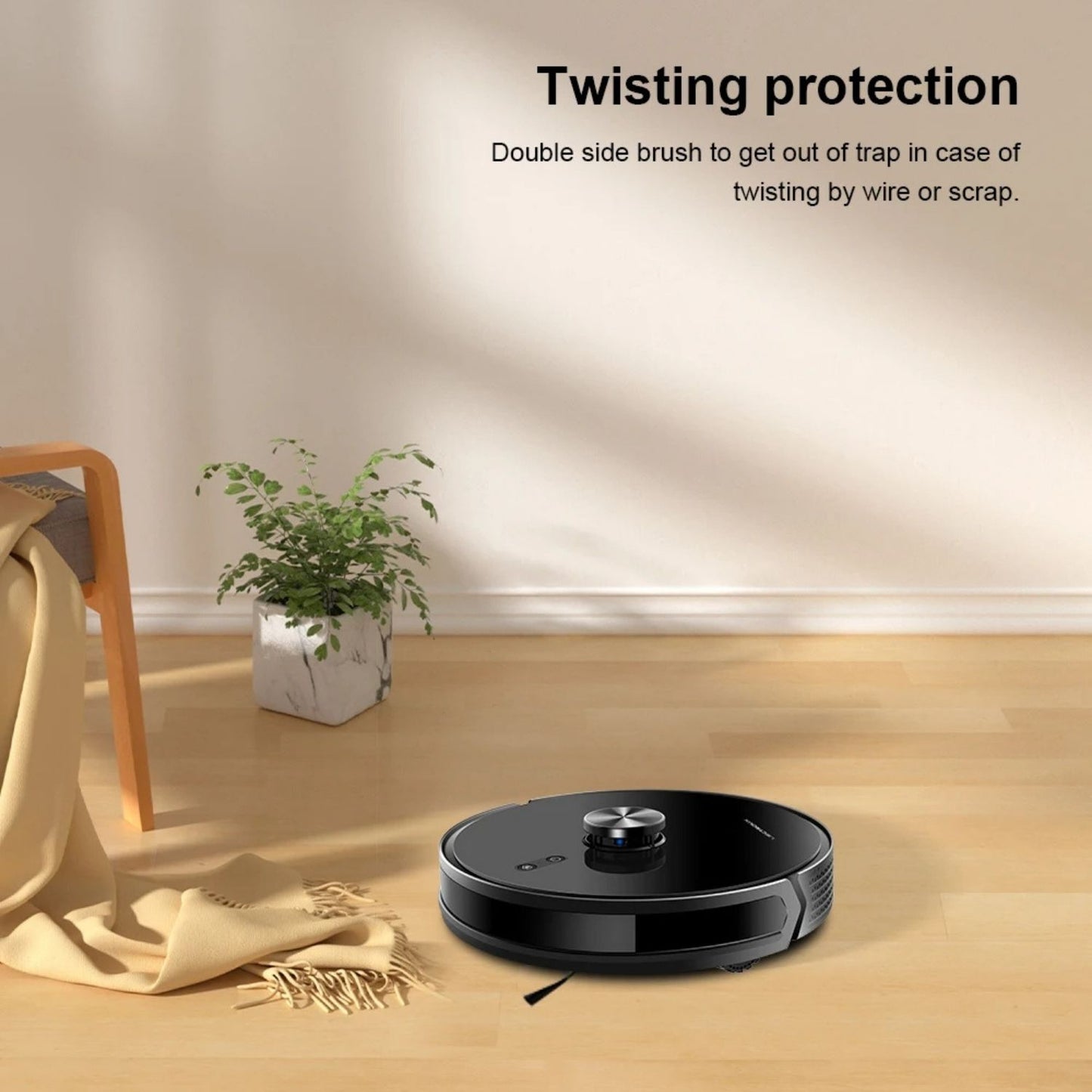 Smart Robot Vacuum Cleaner – Laser Lidar Navigation