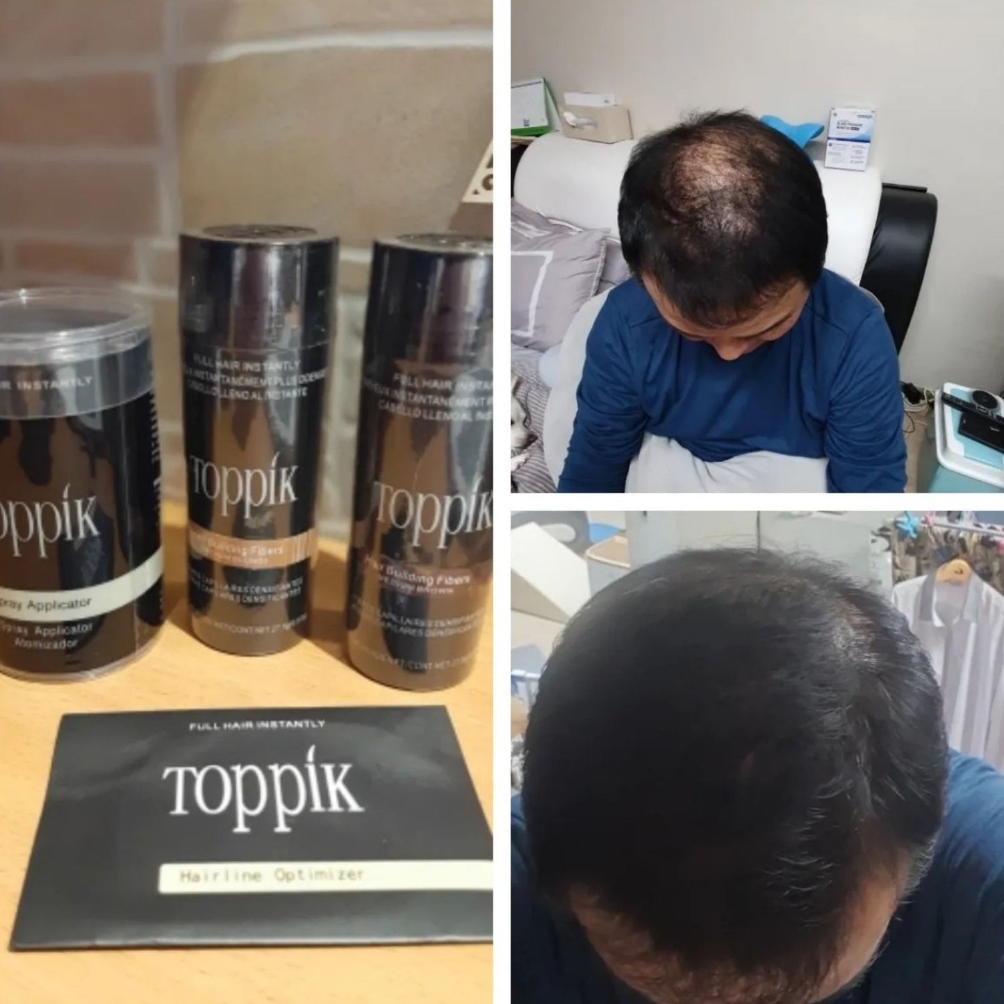 Keratin Hair Fibers Thickening Spray