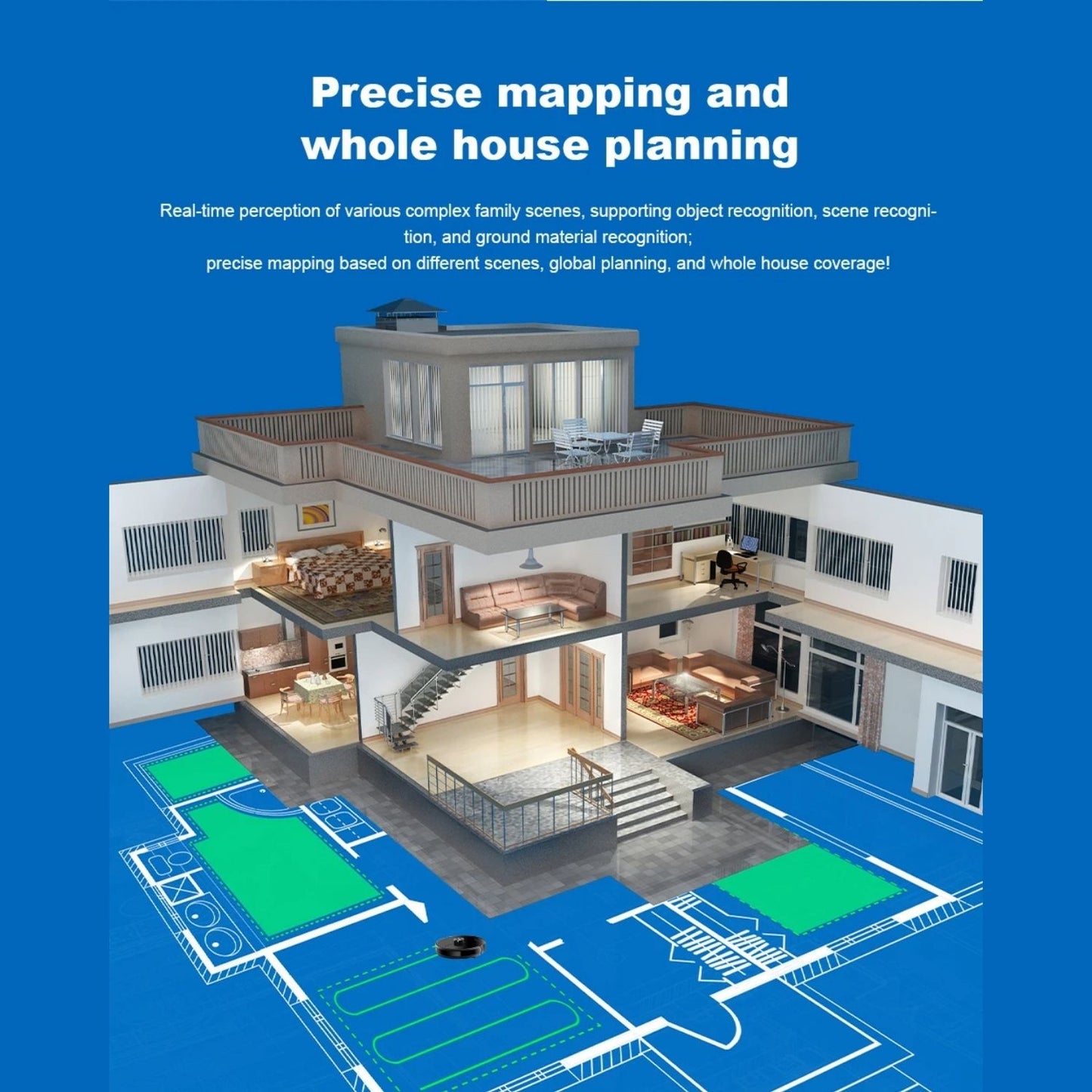 Smart Robot Vacuum Cleaner – Laser Lidar Navigation