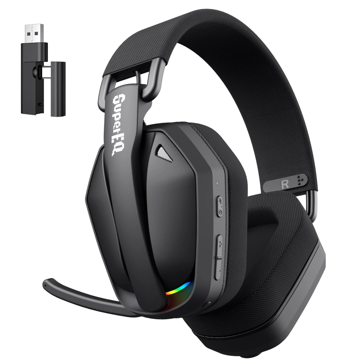 SuperEQ Tri-Mode Wireless Gaming Headset