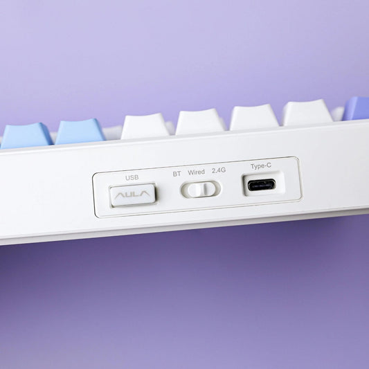 Mechanical Gaming Keyboard | Hot-Swappable Color Glacier Blue