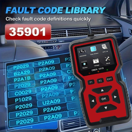 Professional Car OBD2 Scanner | Engine Code Reader & Diagnostic Tool