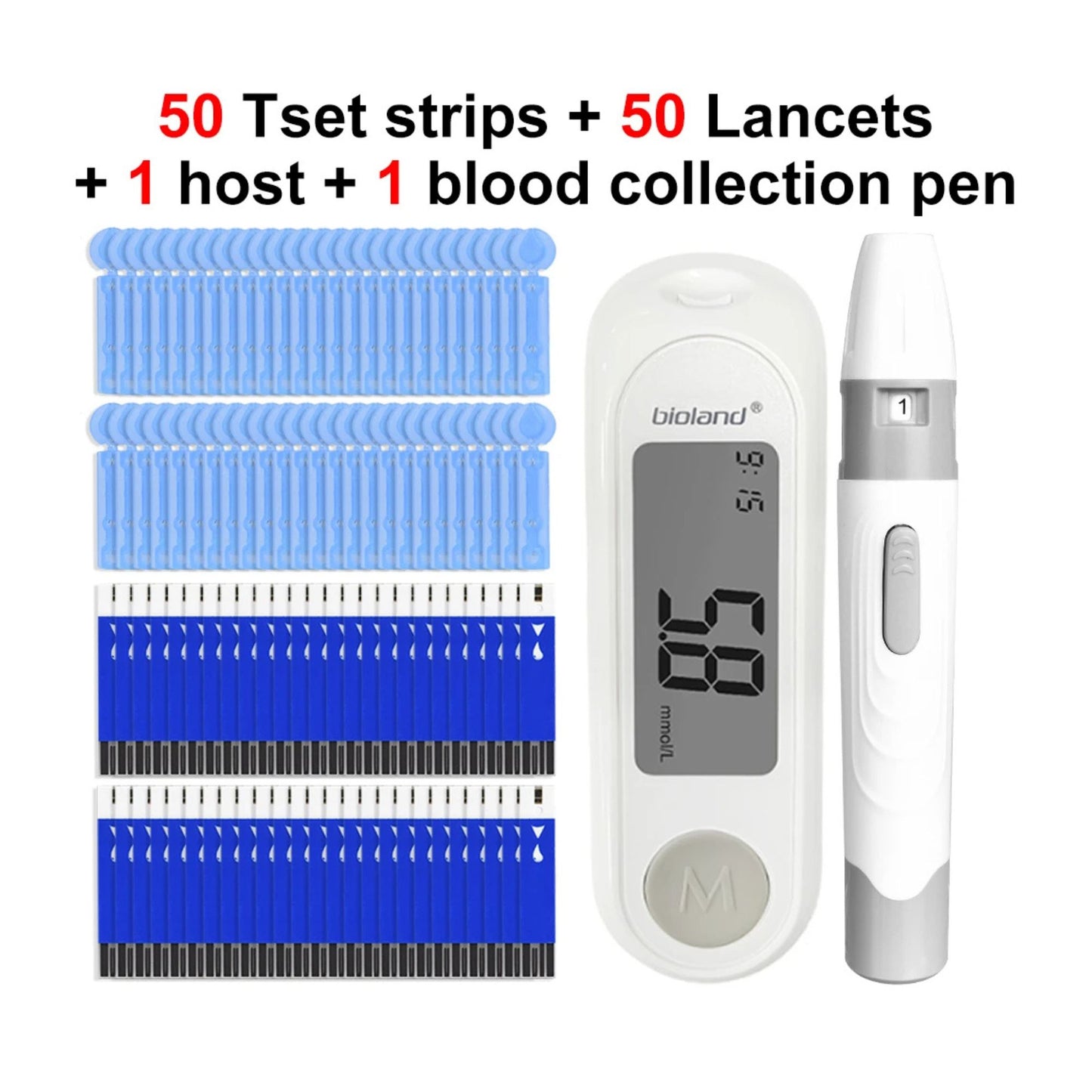 Blood Glucose Meter Testing Kit