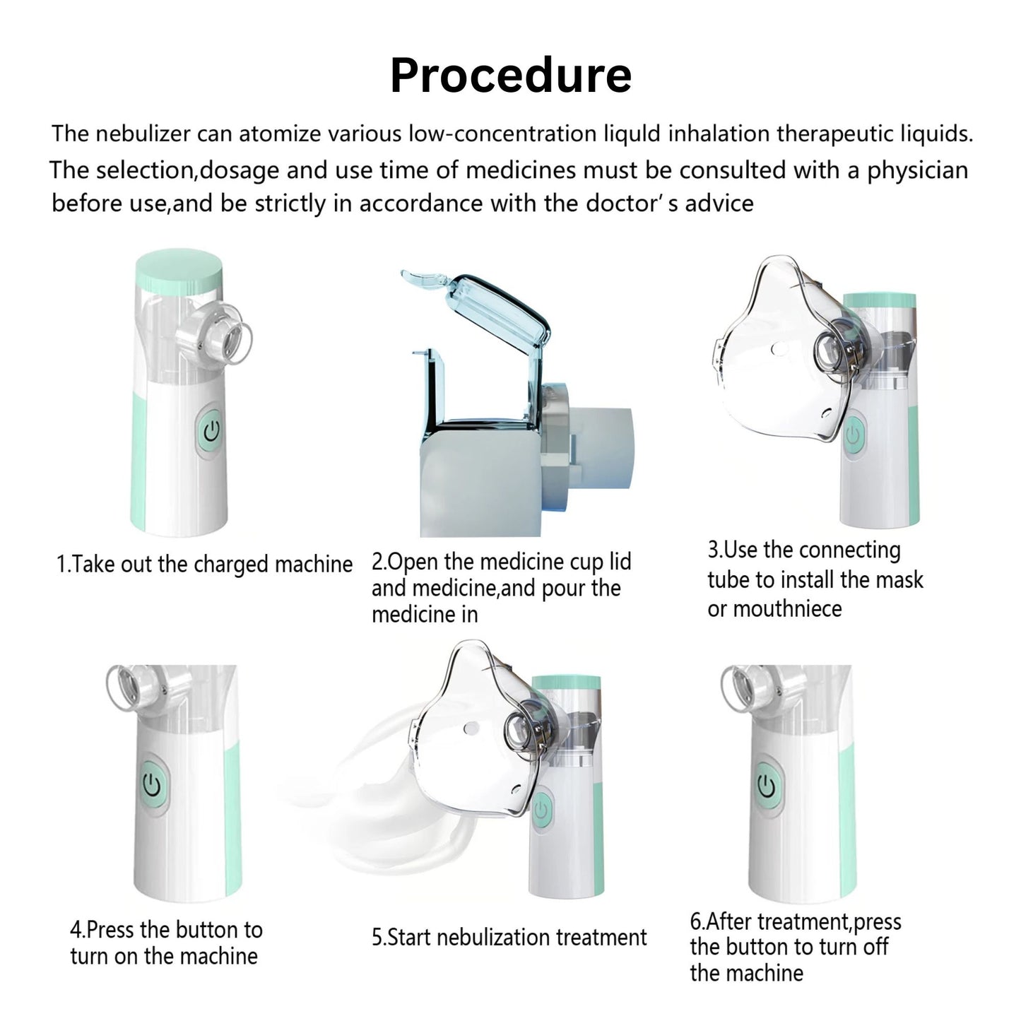 Portable Mesh Nebulizer