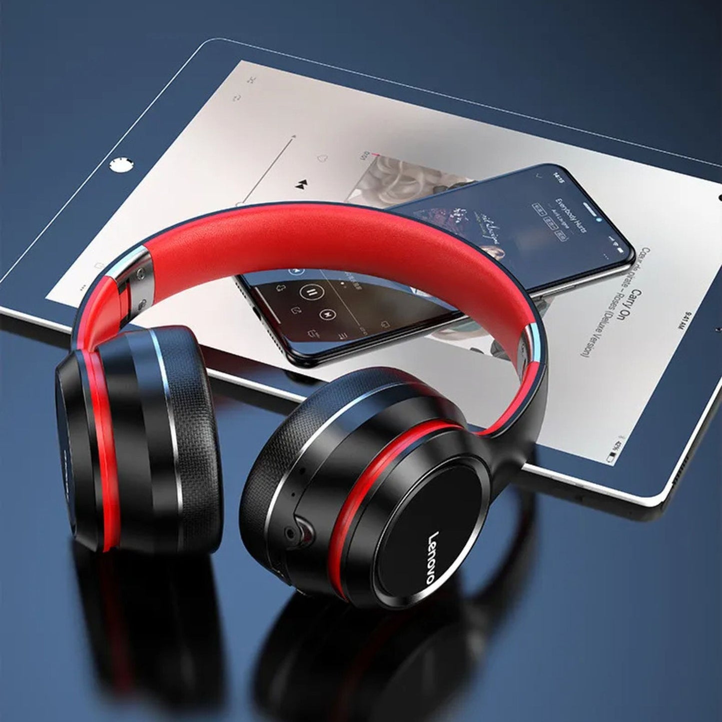 Lenovo HD200 Bluetooth Over-Ear Headphones