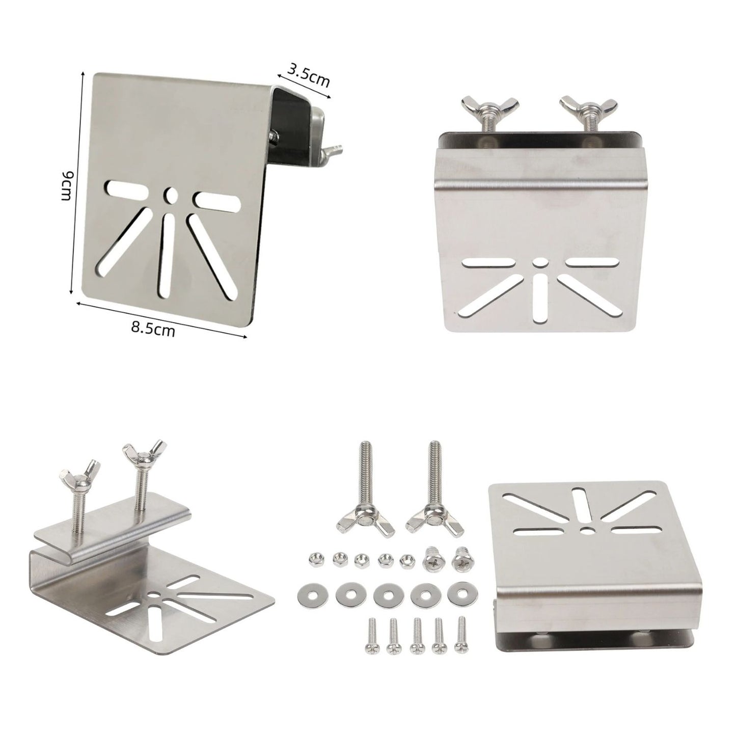 Metal Gutter Mount Bracket for Eufy SoloCam S340/E30