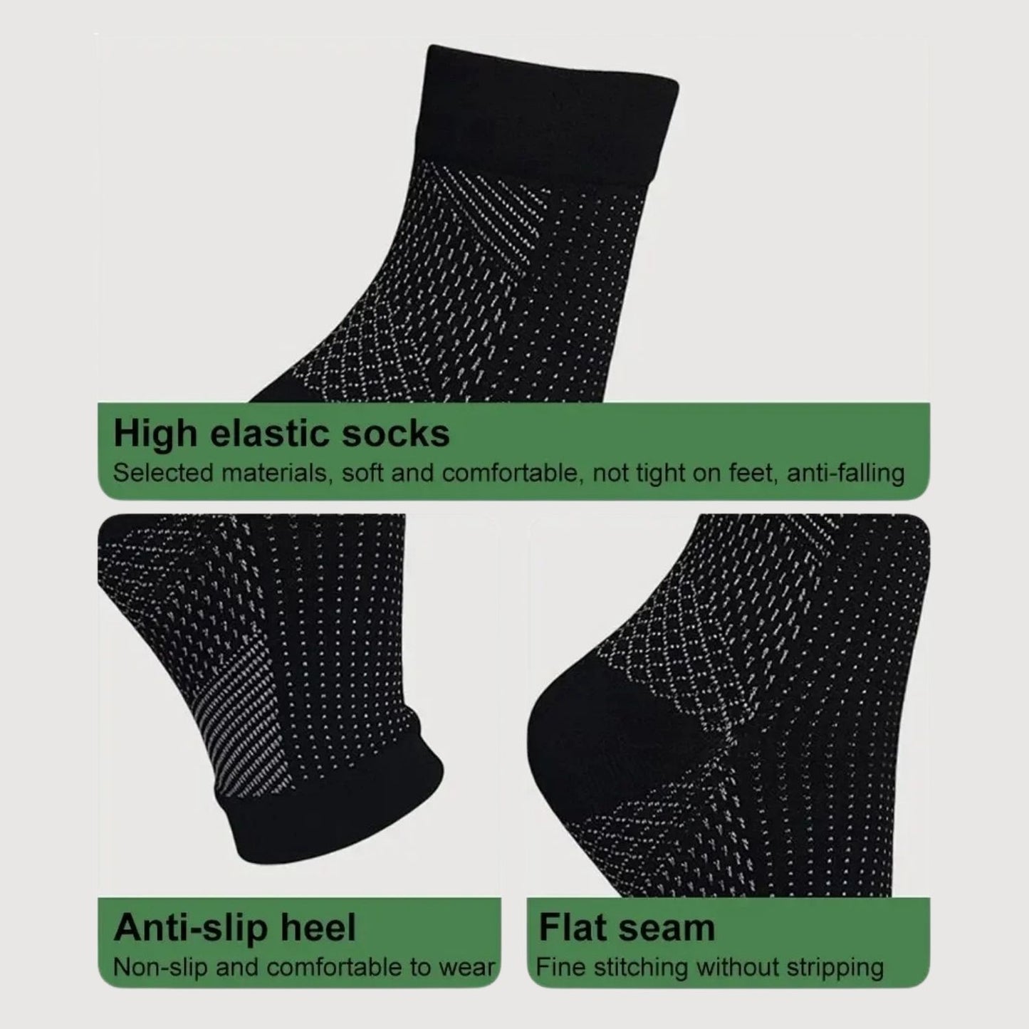 Neuropathy Compression Socks  – Relief Sleeve
