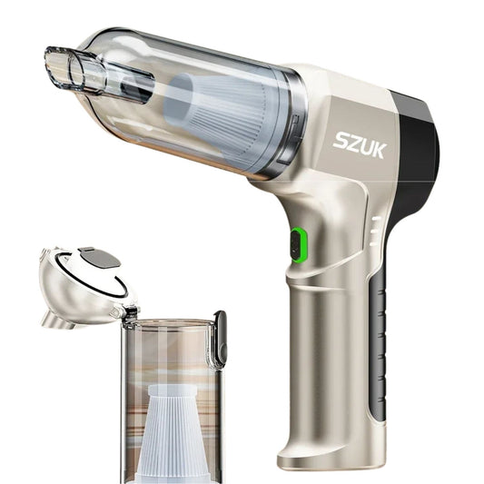 Portable Cordless Car Vacuum Cleaner with HEPA Filter