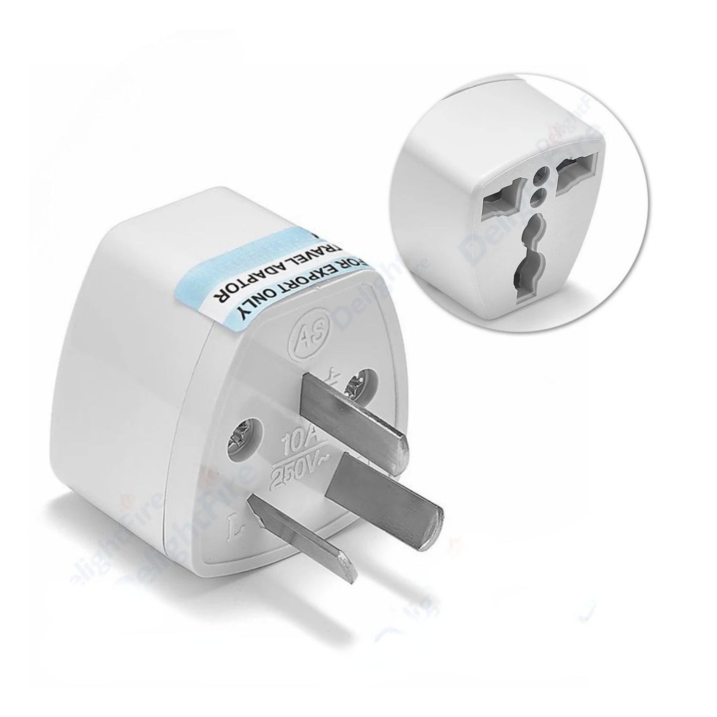 Universal Plug Adapter US/EU/UK to AU/NZ – 250V 10A