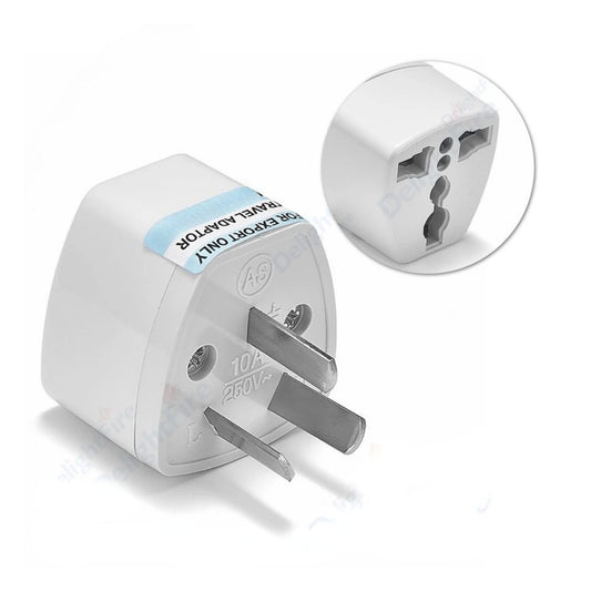 Universal Plug Adapter US/EU/UK to AU/NZ – 250V 10A